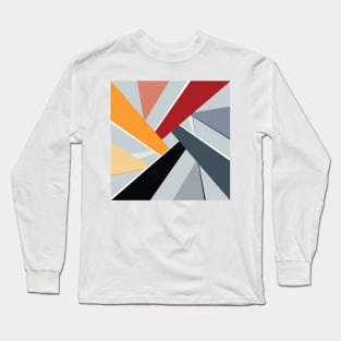 Abstract Geometric Shape 2 Long Sleeve T-Shirt